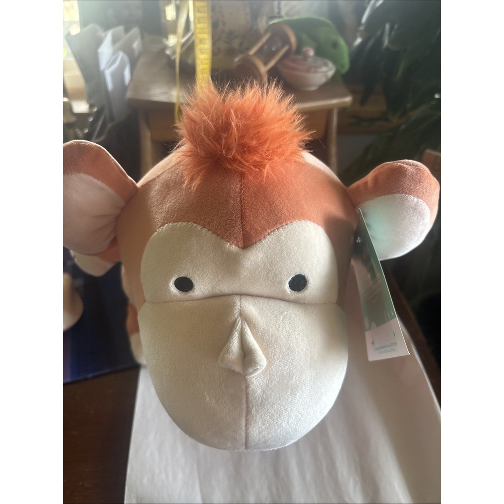 Monkey‎ Weighted Plush Kids' Throw Pillow Orange - Pillowfort™ NWT